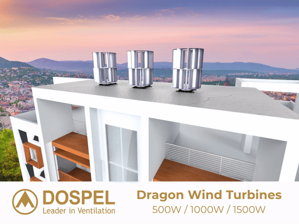 Dragon wind turbines 500W 1000W 1500W