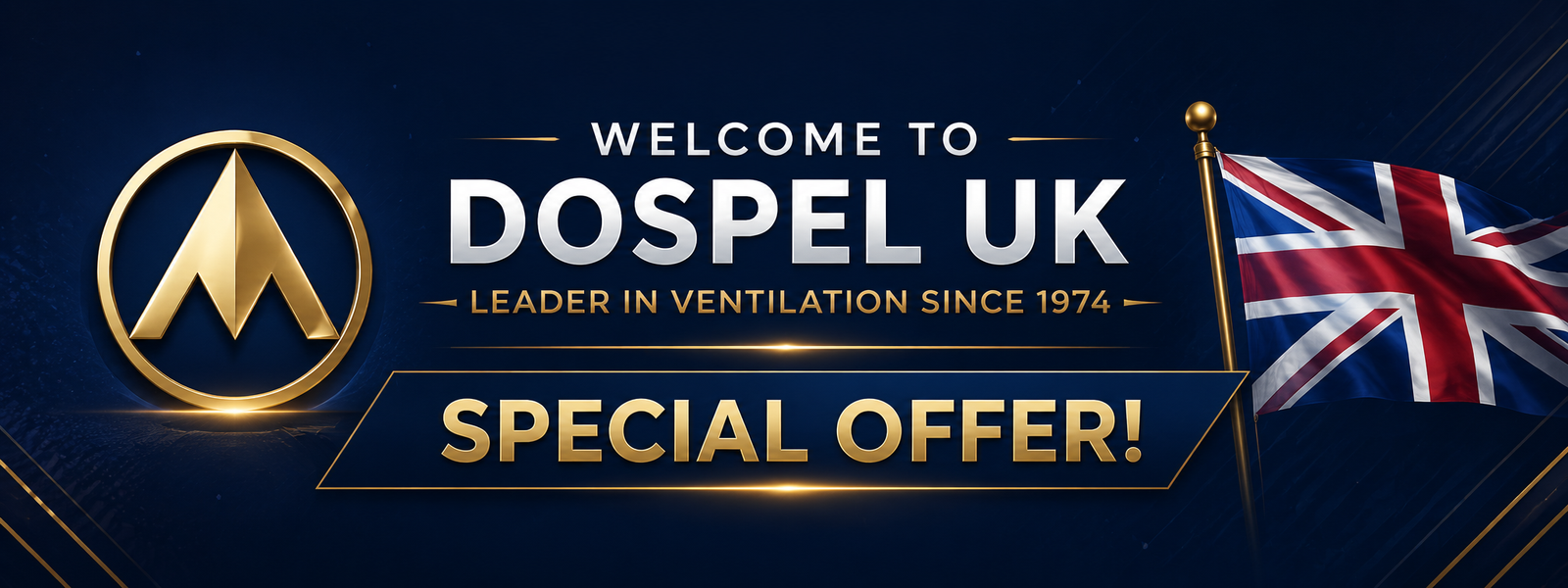 Welcome to Dospel UK special offer banner